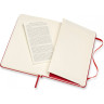 Блокнот MOLESKINE Classic Medium в клетку, красный QP051F2