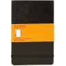 Блокнот MOLESKINE Reporter Soft Pocket, линейка, чёрный QP811